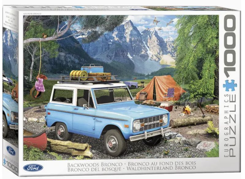 Ford Puzzle 1000pc - Backwoods Bronco