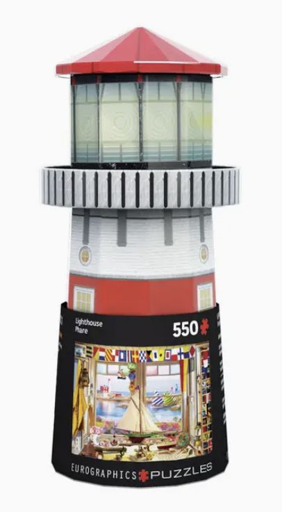 550pc Puzzle in Tin - Lighthouse