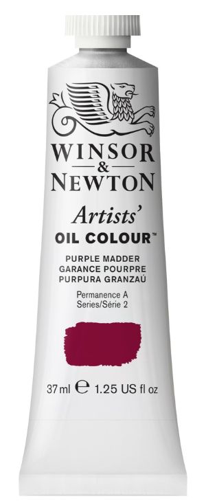 Windsor Artists Oil - 37ml - Purple Madder