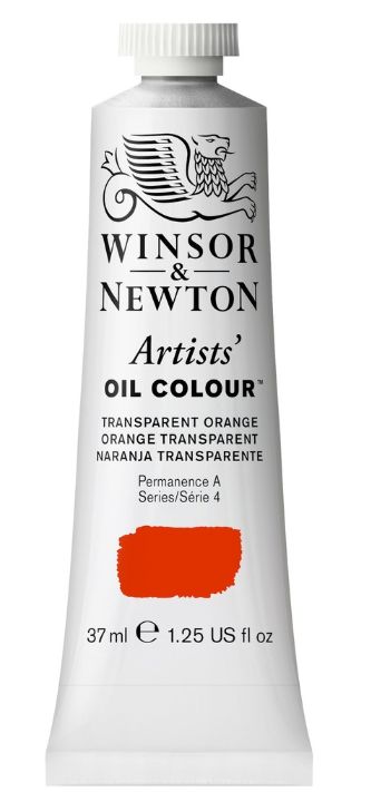 Windsor Artists Oil - 37ml - Transparent Orange