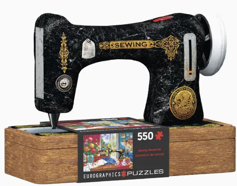 550pc Puzzle in Tin - Sewing Machine