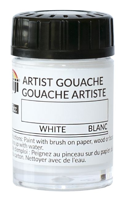 Niji Artist Gouache White .5oz