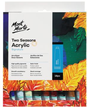 Mont Marte Two Seasons Acrylic 12ml 18pc