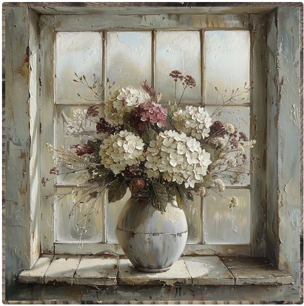 LHH Flowers on Windowsill