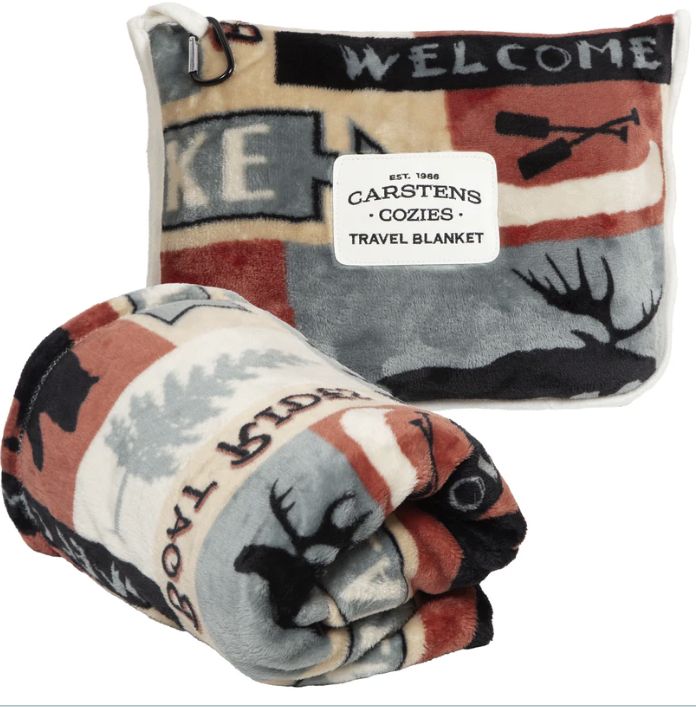 Lake House Travel Blanket