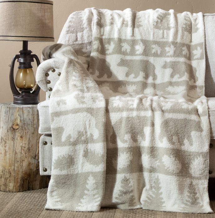Forest Parade Stretchy Throw