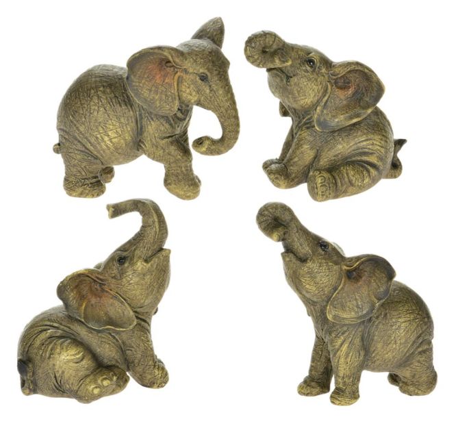 3" Elephant Figure