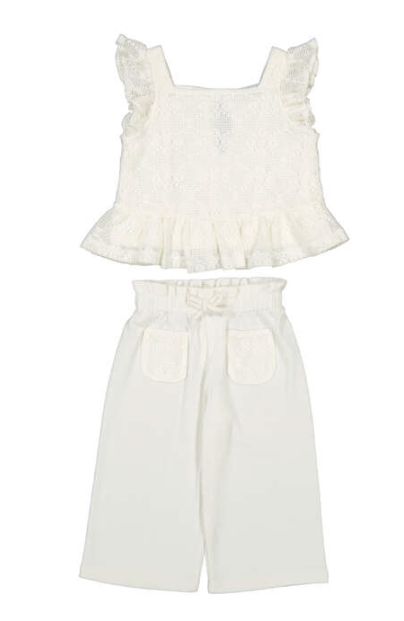 Mayoral Cream Pant Set