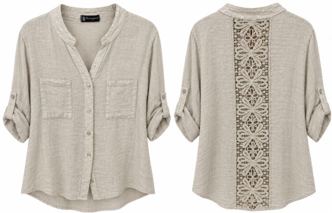 Bella Linen Top