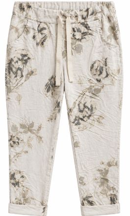 Bella Glitter Floral Pant