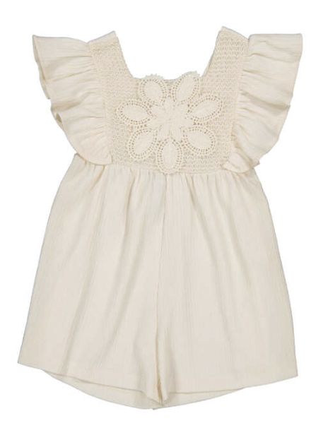 Mayoral Crochet Jumpsuit