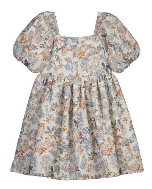 Mayoral Salmon Floral Dress