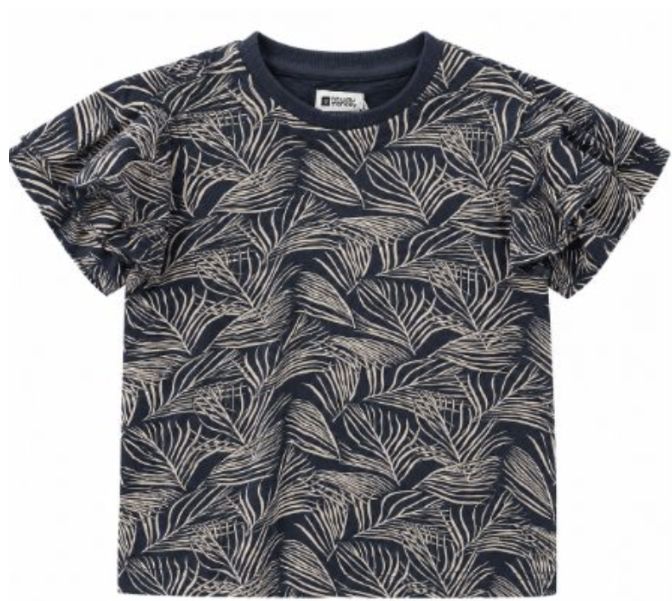 NWM Navy Leaf Tee