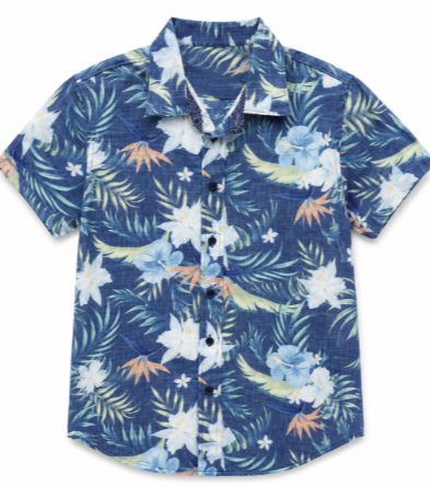 Silver Performance Button Up