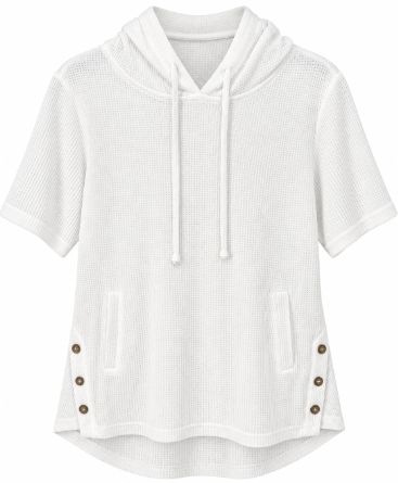 Kleio Hooded Waffle