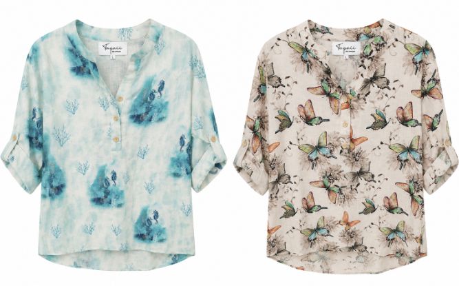 Tapaii Linen Top