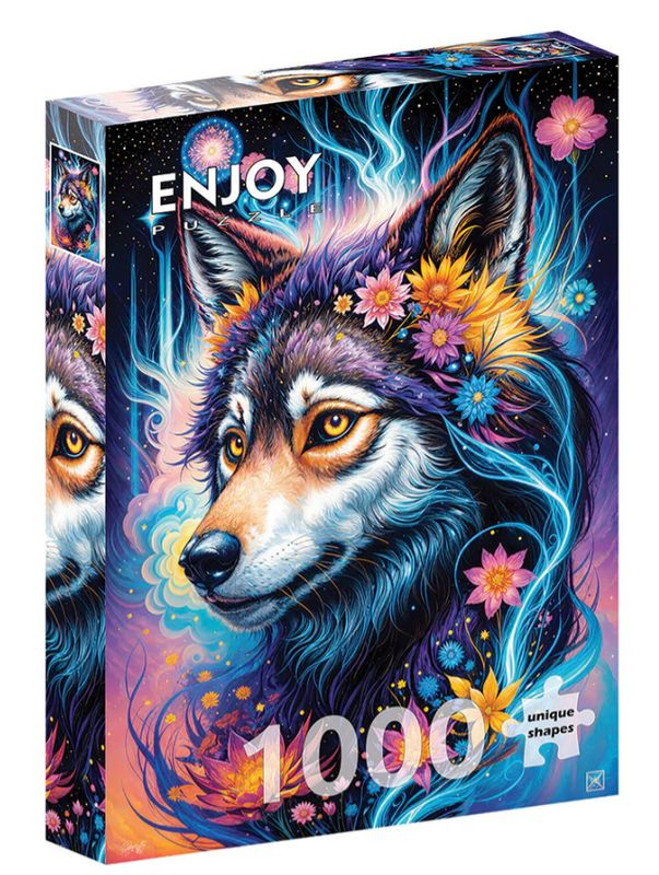 1000pc Magical Wolf Portrait
