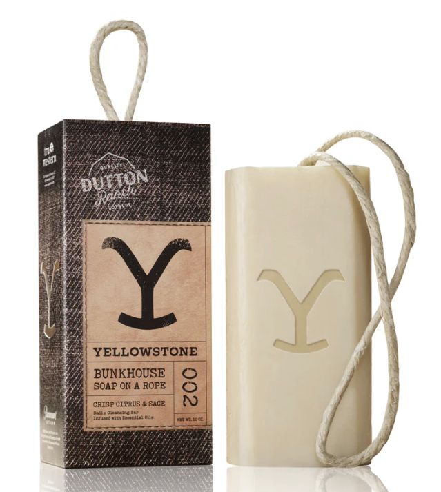 Yellowstone Bunkhouse Soap on a Rope 10oz