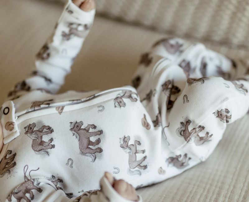 L'oved Baby Zip Footie