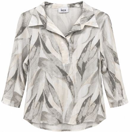 ISCA Leaf Print Top