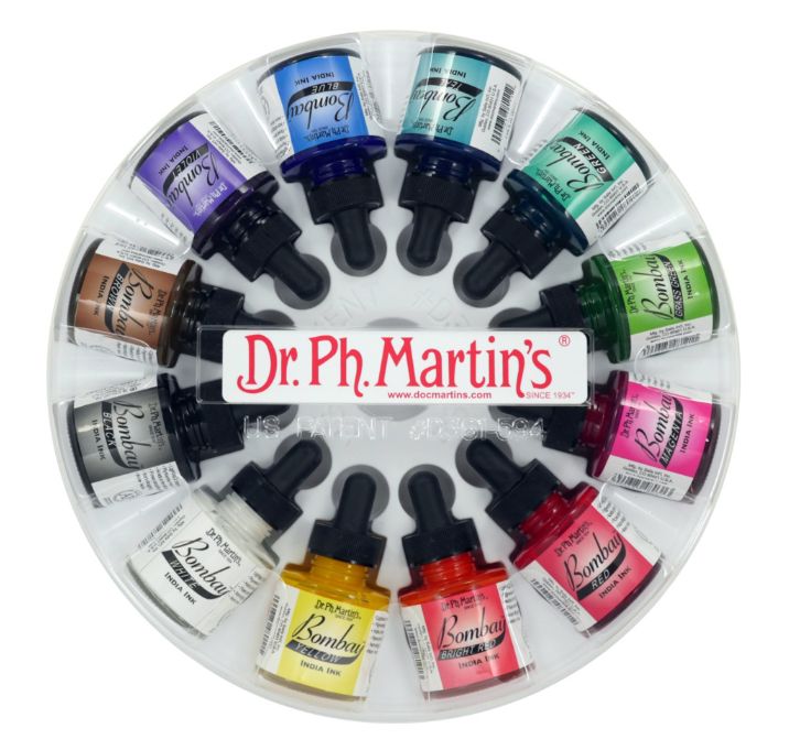 Bombay India Ink Set 1 - 12pc 1oz