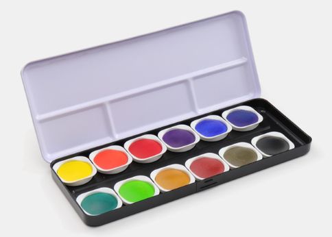 FineTec Aquarellfarben 12pc Set