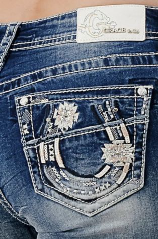 Grace Horse Shoe Jean
