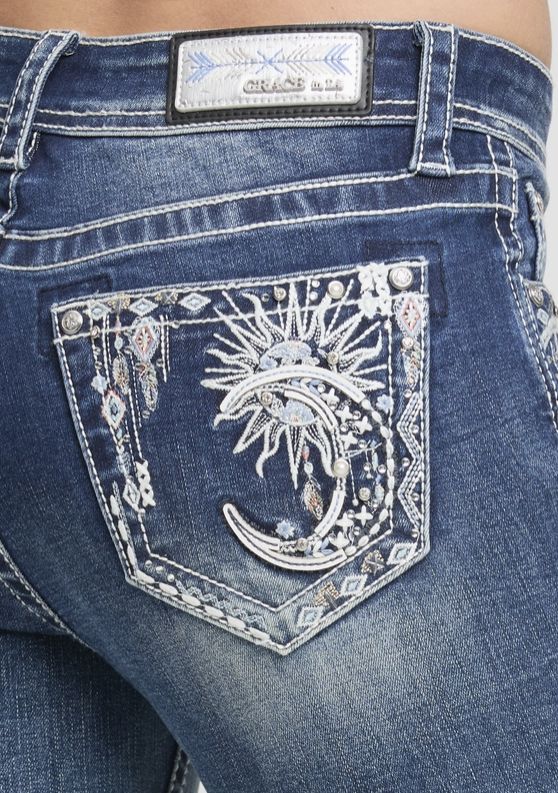 Grace Sun &amp; Moon Jean