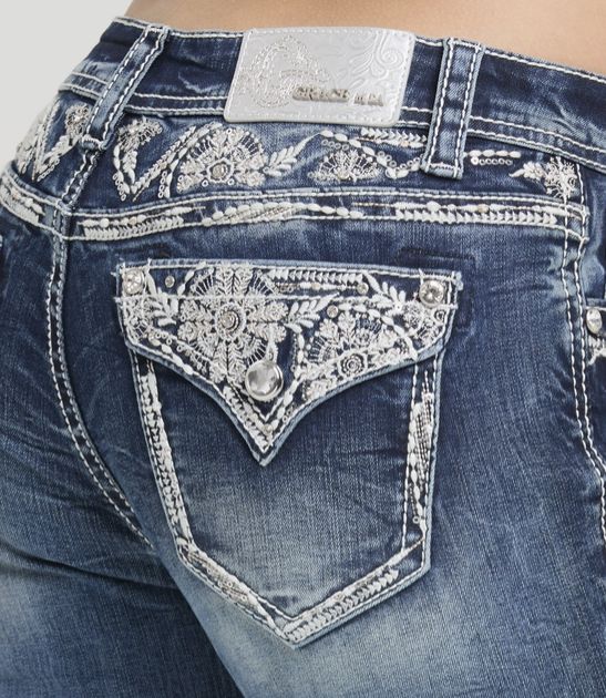 Grace Embroidered Jean
