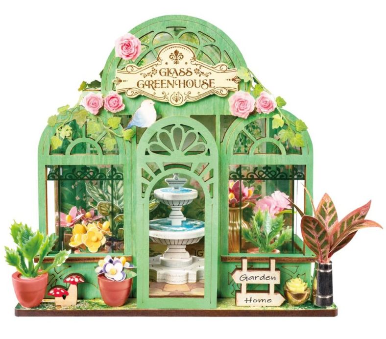 Rolife Mini Store - Green Fountain Garden