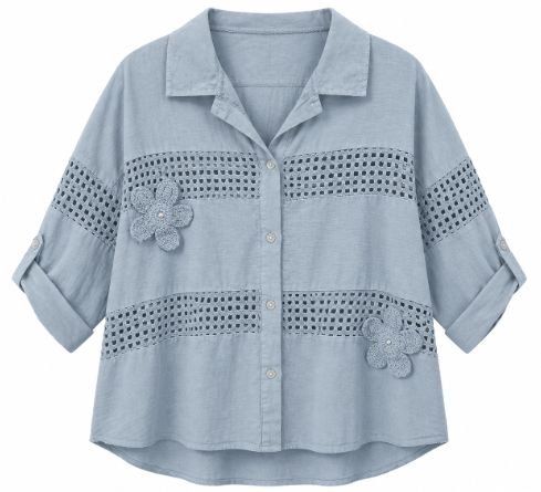 ME Linen Blend Top