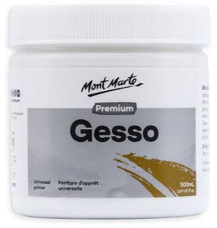 Mont Marte Premium Gesso 500ml Tub