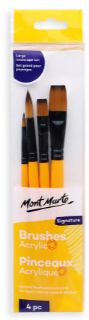 Mont Marte Signature Large Landscape 4pc Brush Set