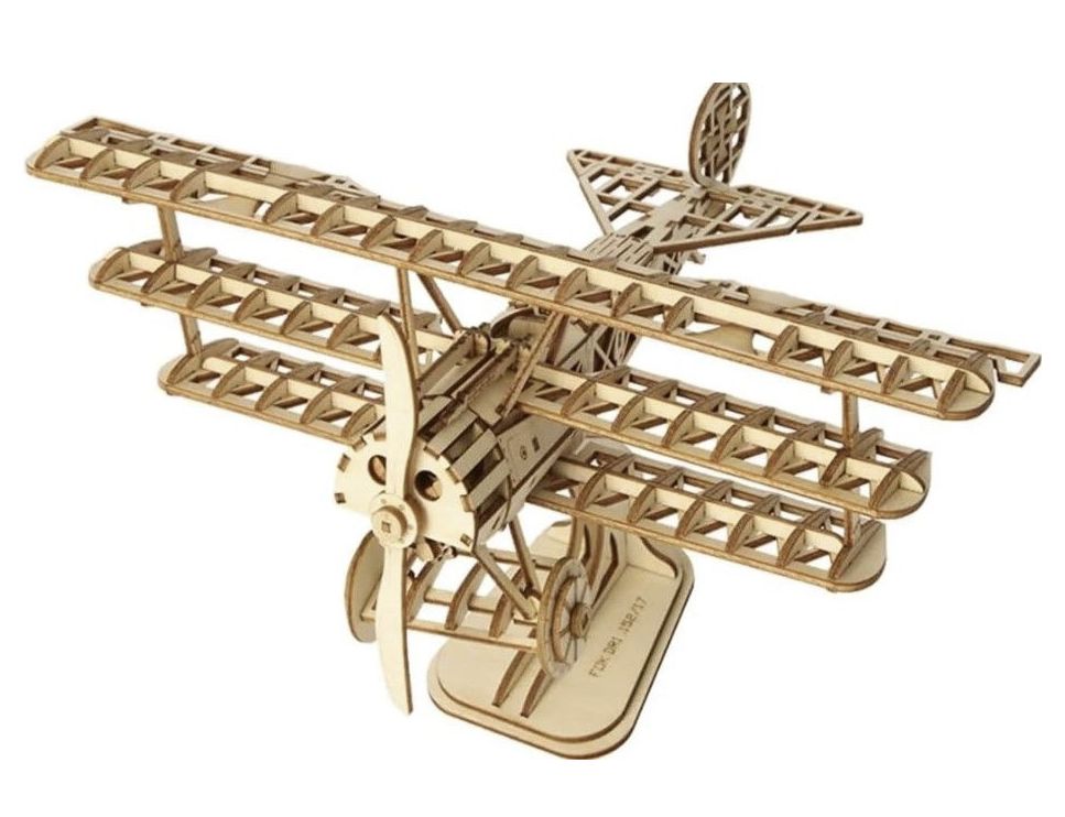 3D Modern Puzzle - Bi-Plane