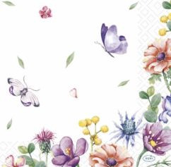 Paper Napkin - Breezy Butterflies