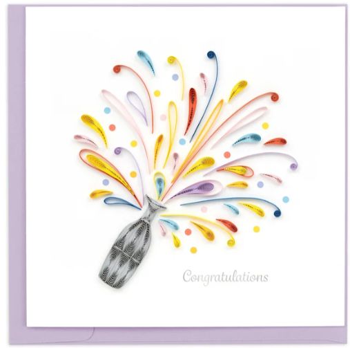 Quilling Card - Celebration Congrats
