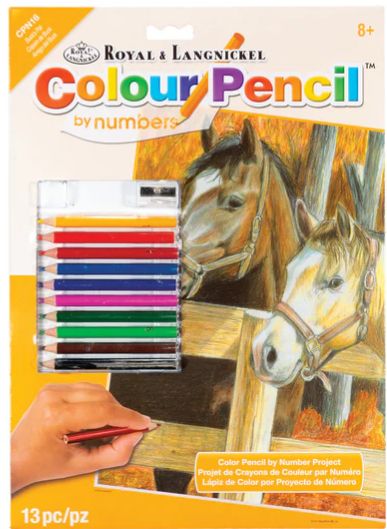 Color Pencil by Number - Bucks Pal
