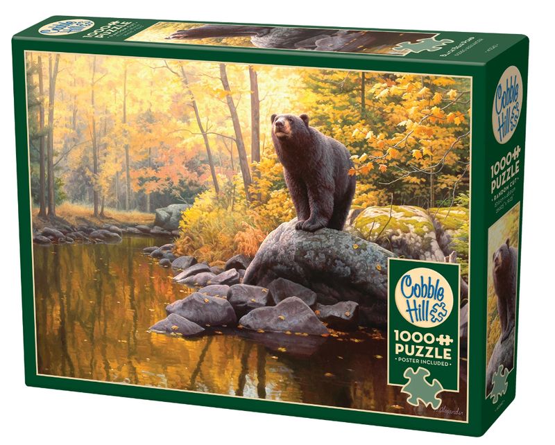 1000pc Black Bear Pond