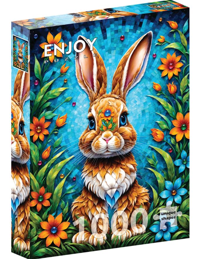 1000pc Garden Bunny