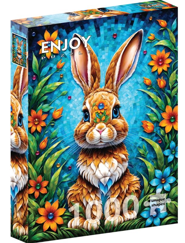 1000pc Garden Bunny