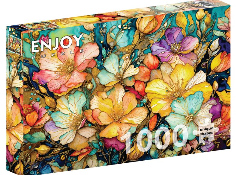 1000pc Fancy Flower Garden