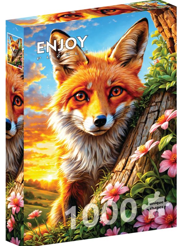 1000pc Curious Fox