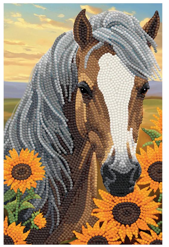 Crystal Art Notebook - Horse