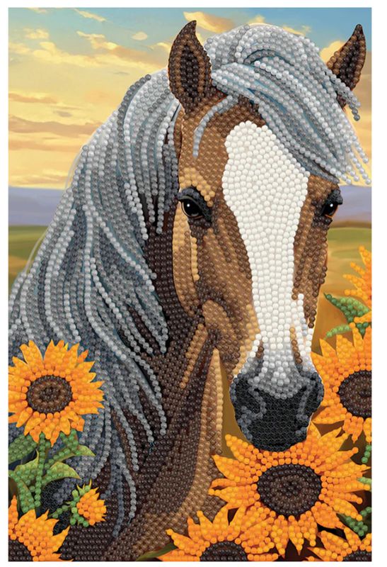 Crystal Art Notebook - Horse