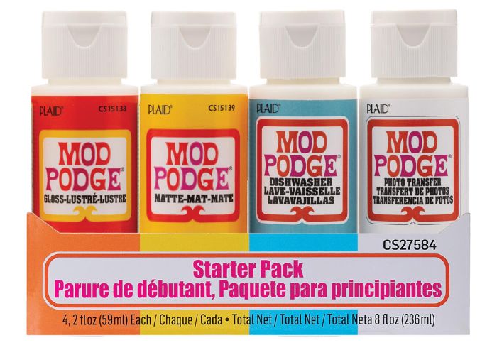 Mod Podge Starter Pack - 4pc
