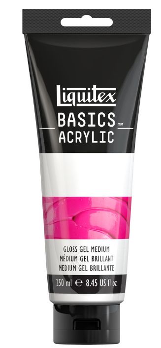 Liquitex Basics Gloss Gel Medium 250ml