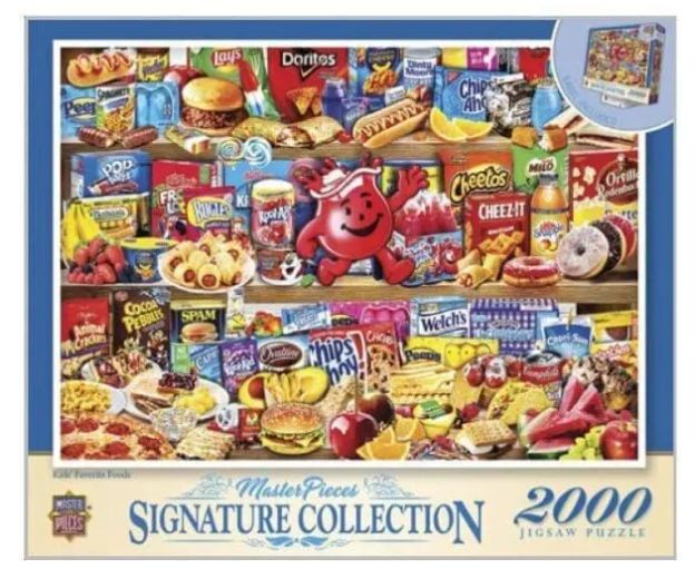 2000pc Kids Favorite Foods
