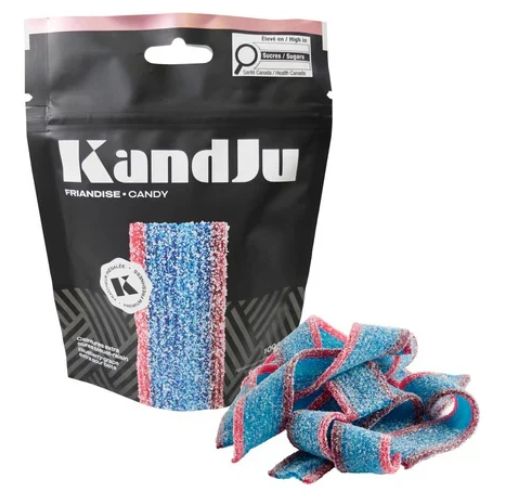 KandJu Sour Blueberry Grape Belts