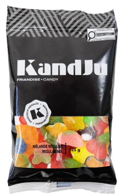 KandJu Sanded and Classic Mix Gummies