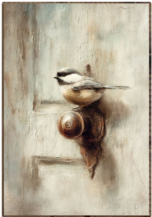 LHH Bird on Door Knob